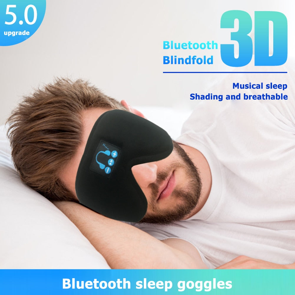 MÁSCARA COM FONE BLUETOOTH PARA DORMIR