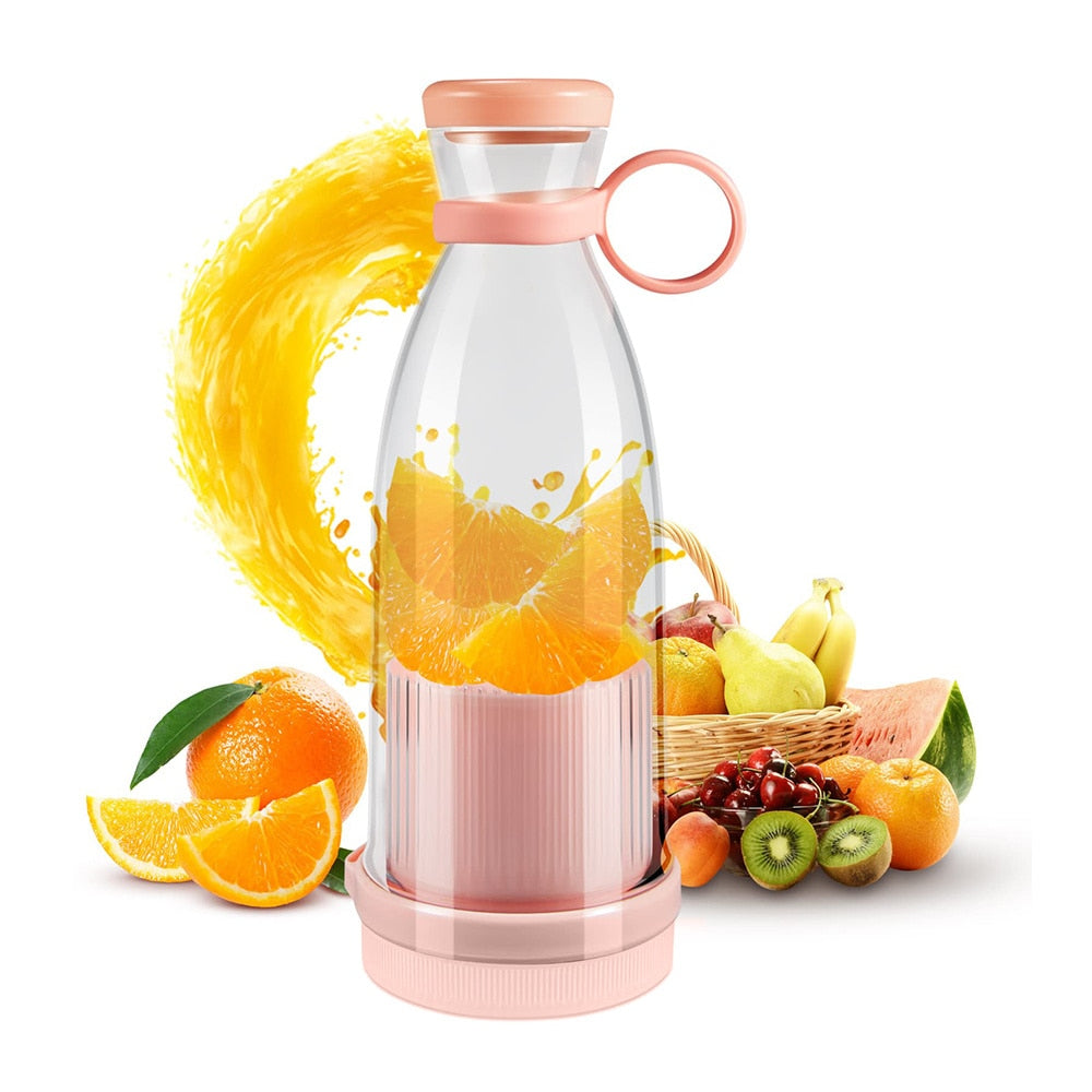 MINI MIXER LIQUIDIFICADOR SHAKEIRA 380ML-C/USB